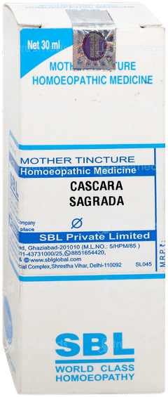 Sbl Cascara Sagrada Q Mother Tincture 30Ml